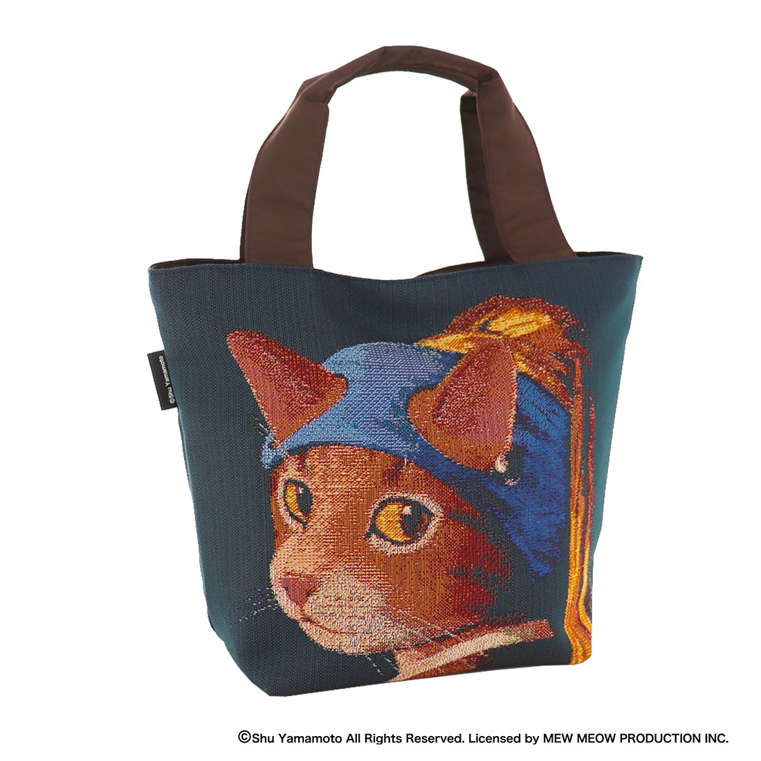 楽天市場】【送料無料】キャットアート ゴブラン織 トートバッグ