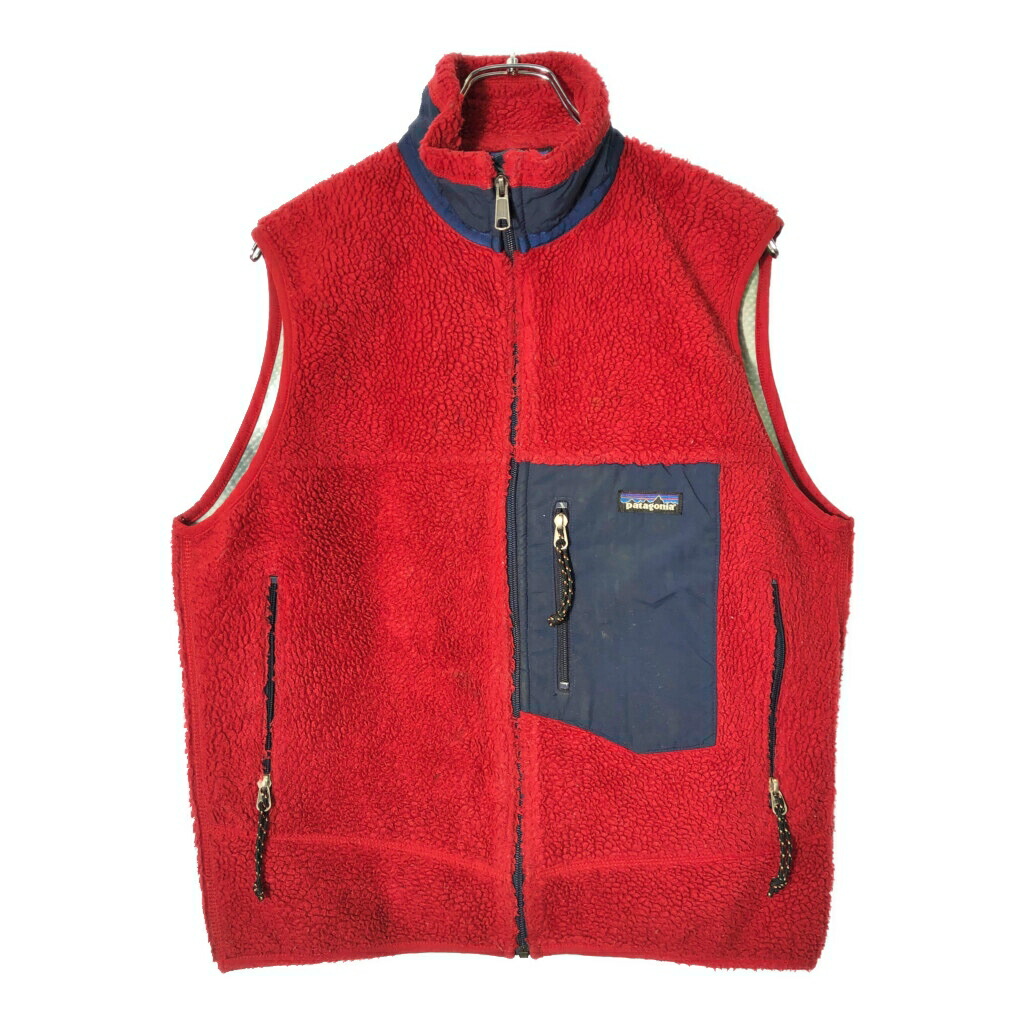 楽天市場】パタゴニア フリース ベスト 赤（メンズファッション）の通販