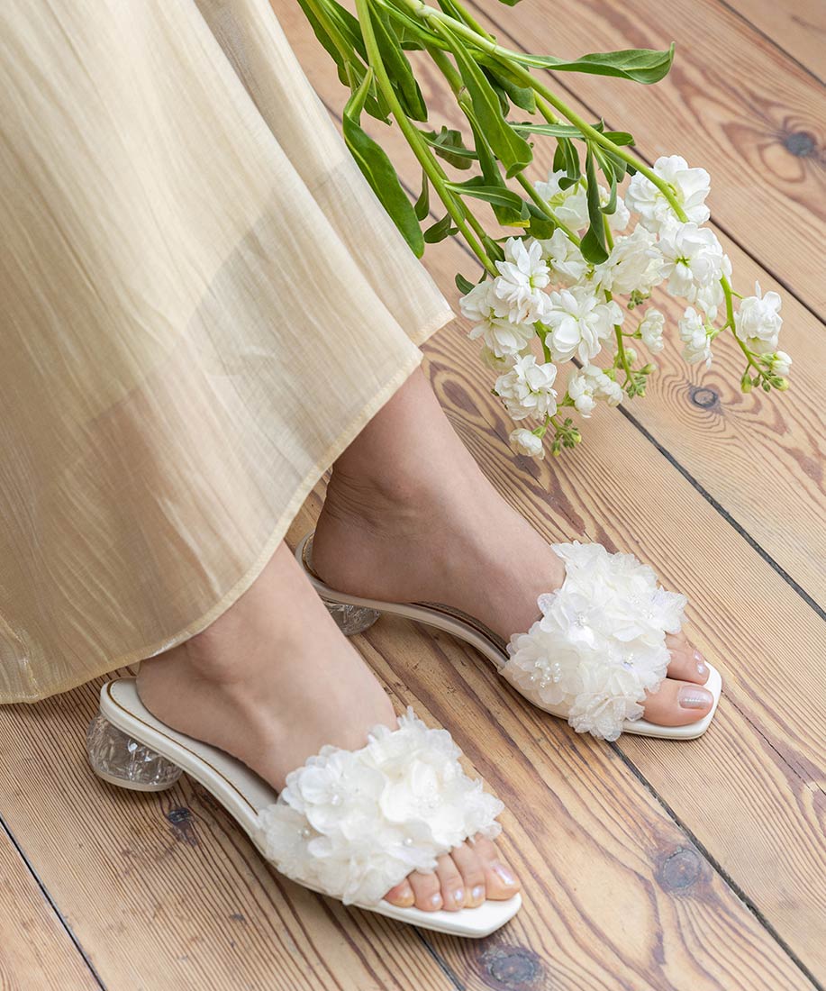 楽天市場】フラワー（ミュール｜レディース靴）：靴の通販