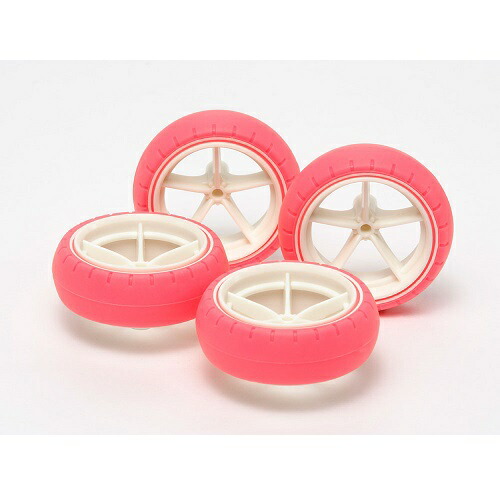 楽天市場】ミニ四駆 パーツ ホイール ピンクの通販