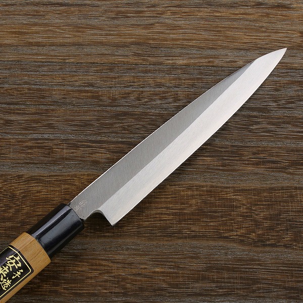 楽天市場】柳刃包丁 片刃 180mm 銀三ステンレス 桜柄 一般向け(和包丁