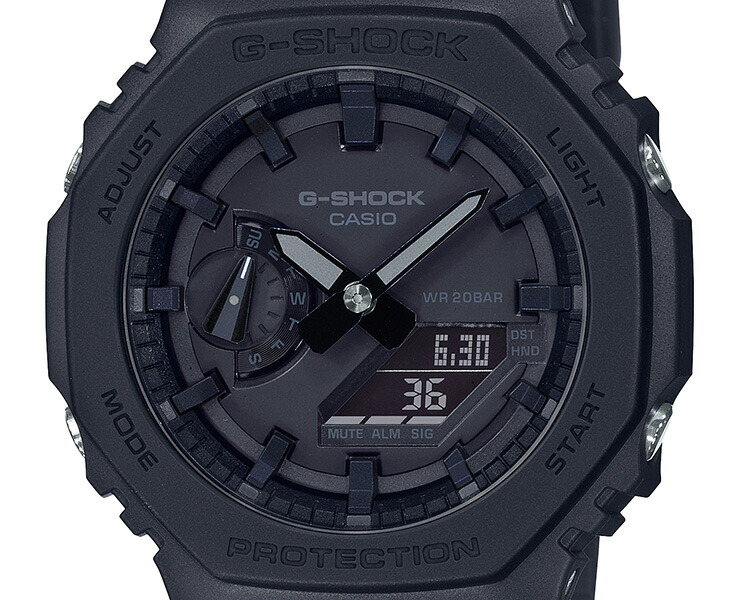 楽天市場】[XG JURIN着用] G-SHOCK Gショック GA-2100-1A1JF ブラック