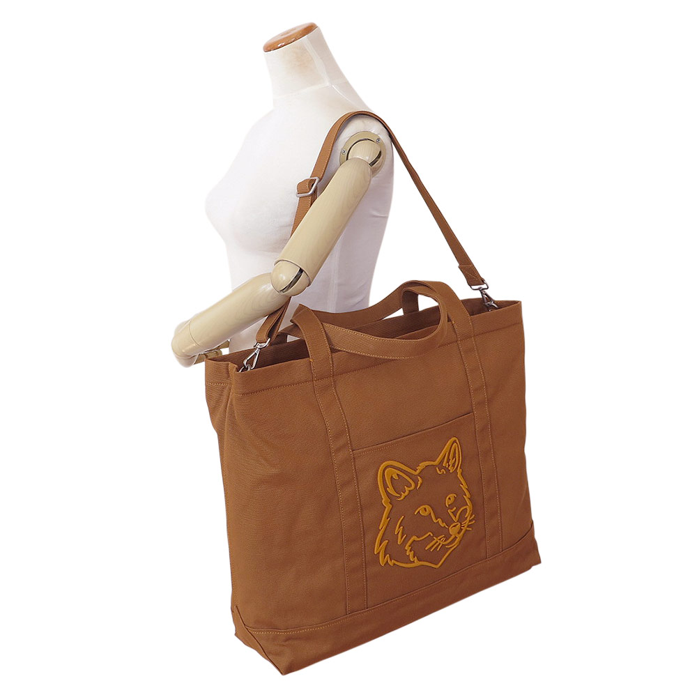 楽天市場】メゾンキツネ XXL トートバッグ ショルダーバッグ ボールド