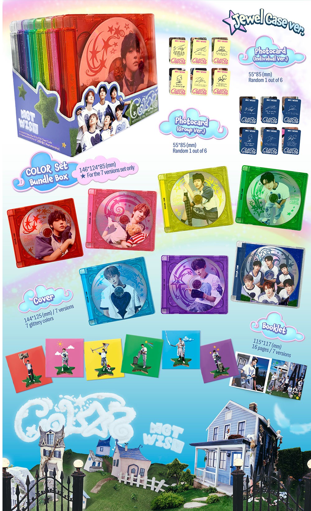 楽天市場】☆Soundwave特典☆ NCT WISH - 3RD MINI ALBUM 「COLOR