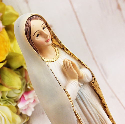 楽天市場】ルルドマリア 高さ20cmルルドのマリア像 マリア様 マリア像