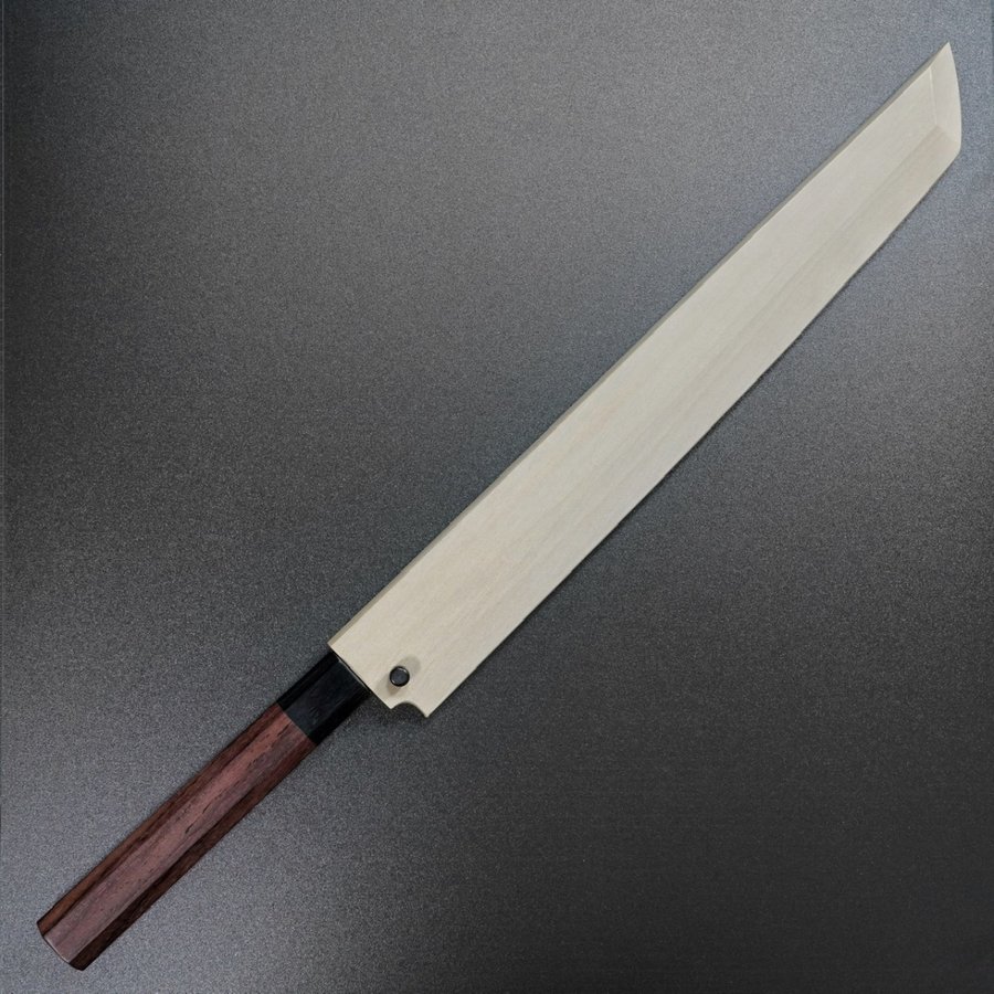 楽天市場】蛸引 先丸蛸引 300mm 中川打刃物 中川作 青一鋼 青紙一号