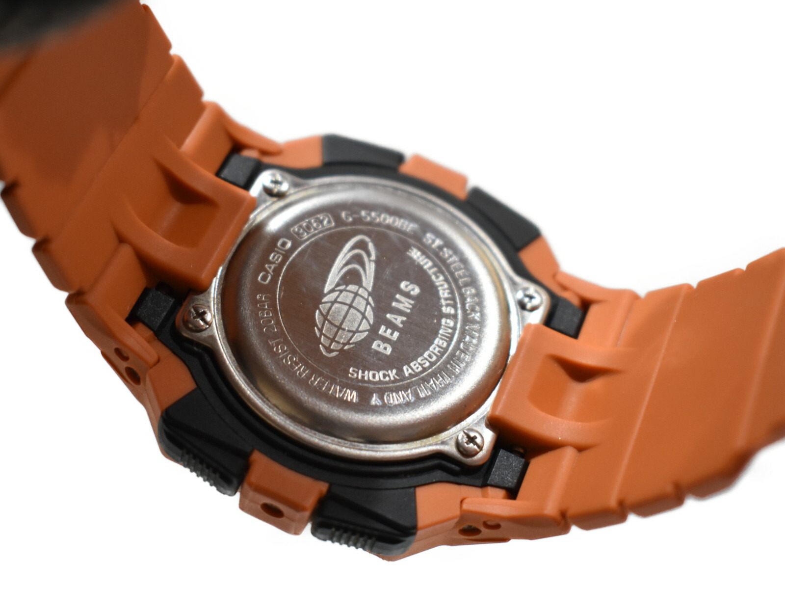 楽天市場】【BEAMSコラボ☆】CASIOG-SHOCK G-5500BE 樹脂 タフソーラー