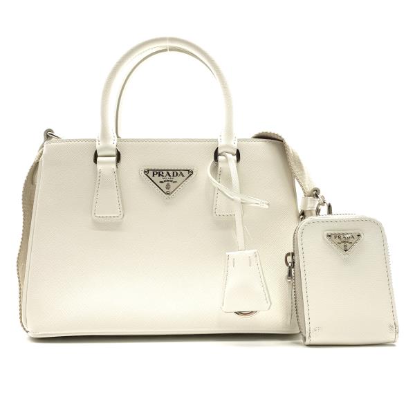 楽天市場】PRADA プラダ 1BA296 ガレリア サフィアーノ レザー ミニ