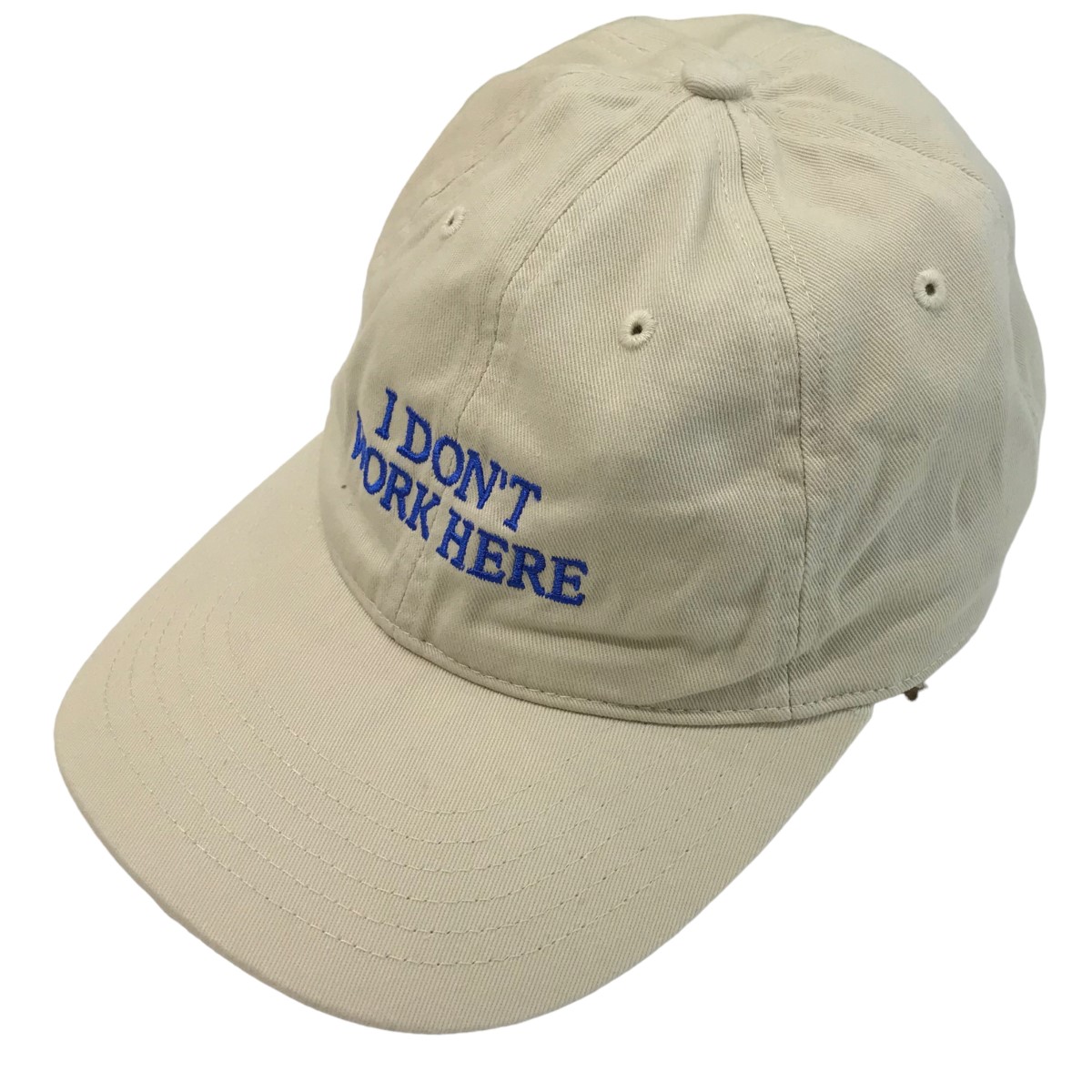 楽天市場】【中古】IDEA BOOKS「I DONT WORK HERE」 キャップ ベージュ