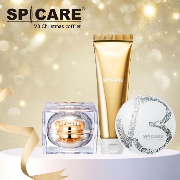 スピケアV3インテリジェントファンデーション＆ルカドークリーム 2点