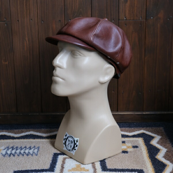 楽天市場】Mr.FATMAN ミスターファットマン【LEATHER VIKKY CASQUETTE