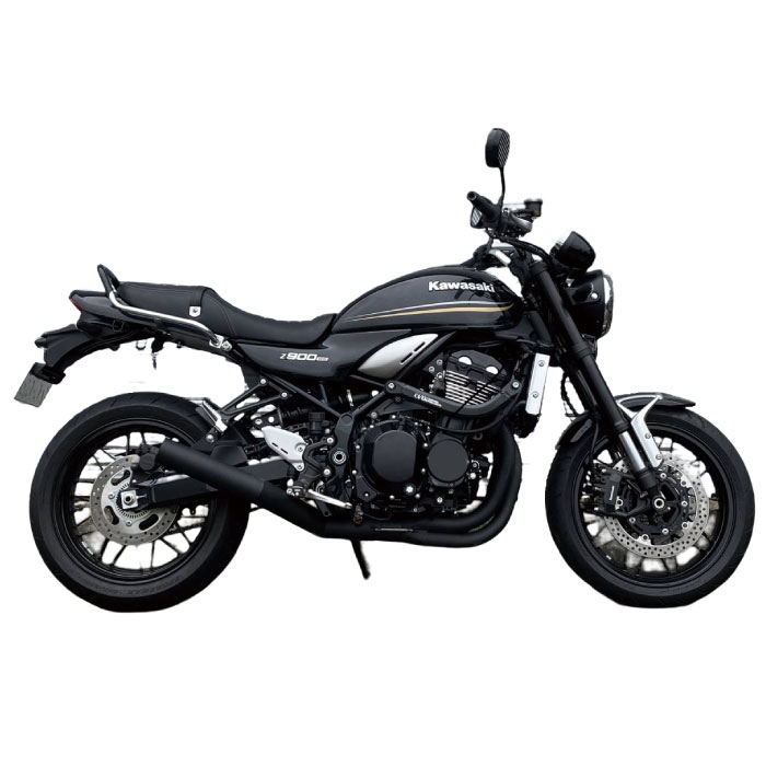 楽天市場】Z900RS ショート マフラー 60パイ ショート管 ブラック 黒