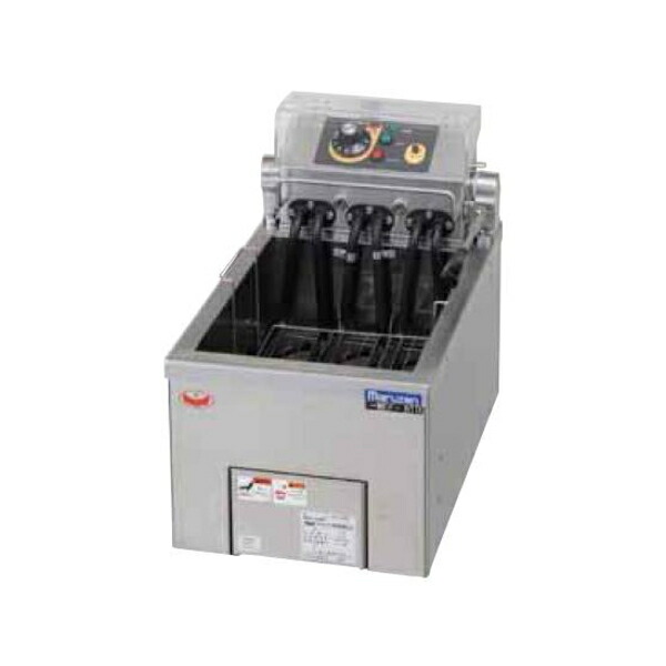 楽天市場】マルゼン 電気フライヤー MEF-8TE 卓上タイプ 1槽式 : 業務