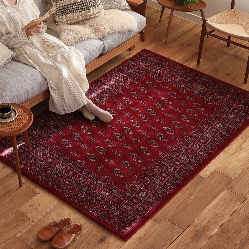 楽天市場】ラグ ラグマット トルコ産 クラシックレッド 133×195 長方形