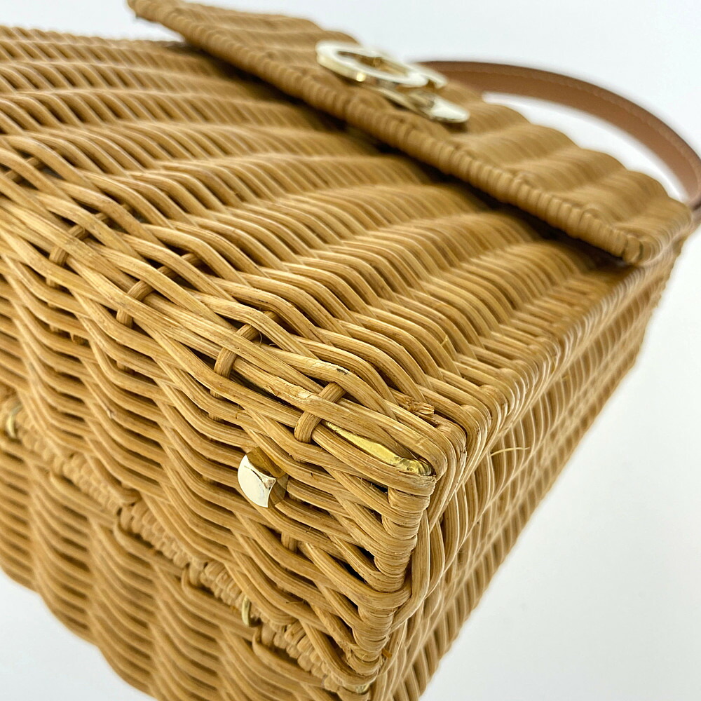 楽天市場】サルヴァトーレフェラガモ ガンチーニ かごバッグ ラタン