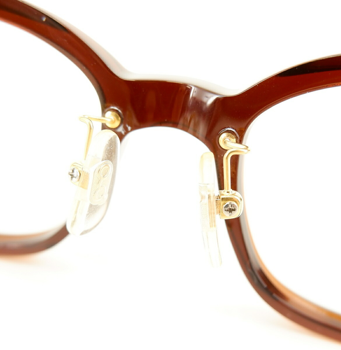 楽天市場】白山眼鏡店 ARMS-CUT 眼鏡 メガネ ブラウン ※フレームのみ