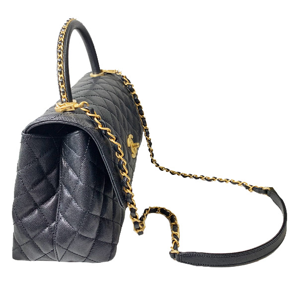 楽天市場】≪Brand new≫ CHANEL COCO handle bag 29 Frap Bag With