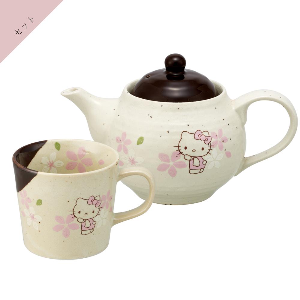 楽天市場】美濃焼 ハローキティ さくら マグカップ ポット マグカップ