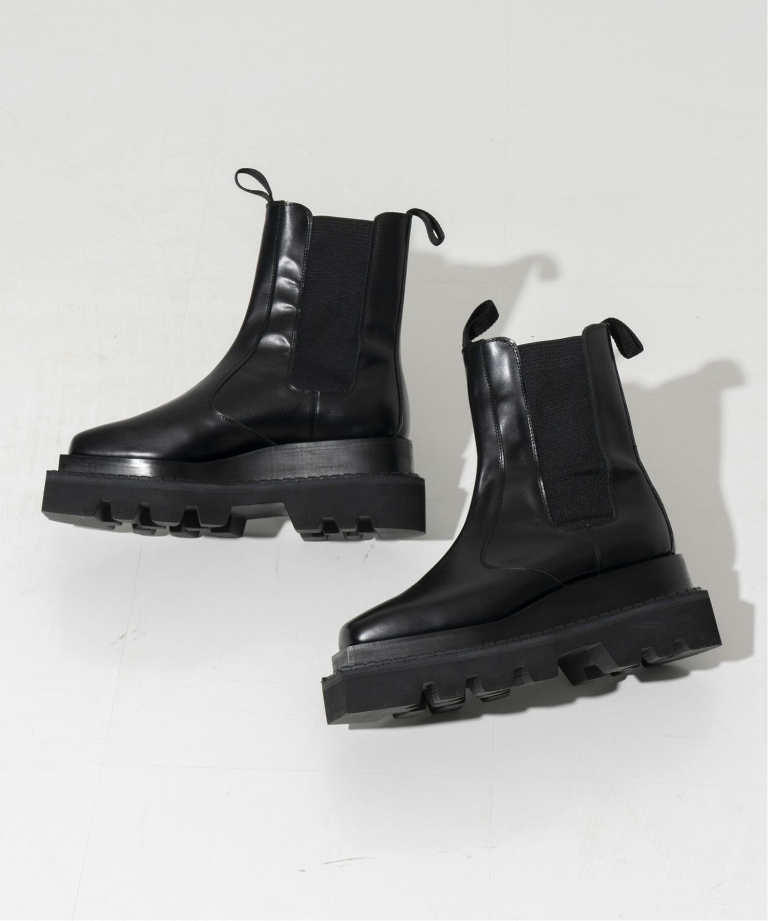 MAISON SPECIAL｜Tank-Sole Side Gore Long Boots Made In TOKYO