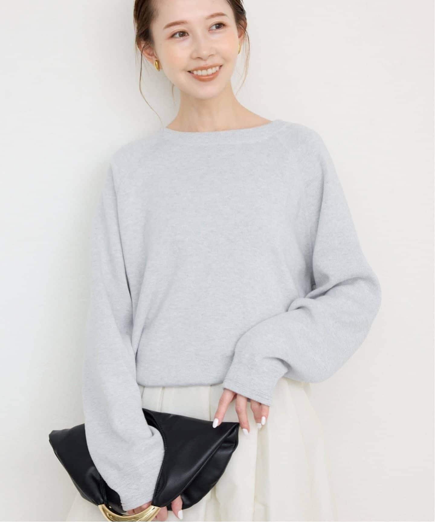 SLOBE IENA｜《追加3》スムースオーバーニット | Rakuten Fashion(楽天