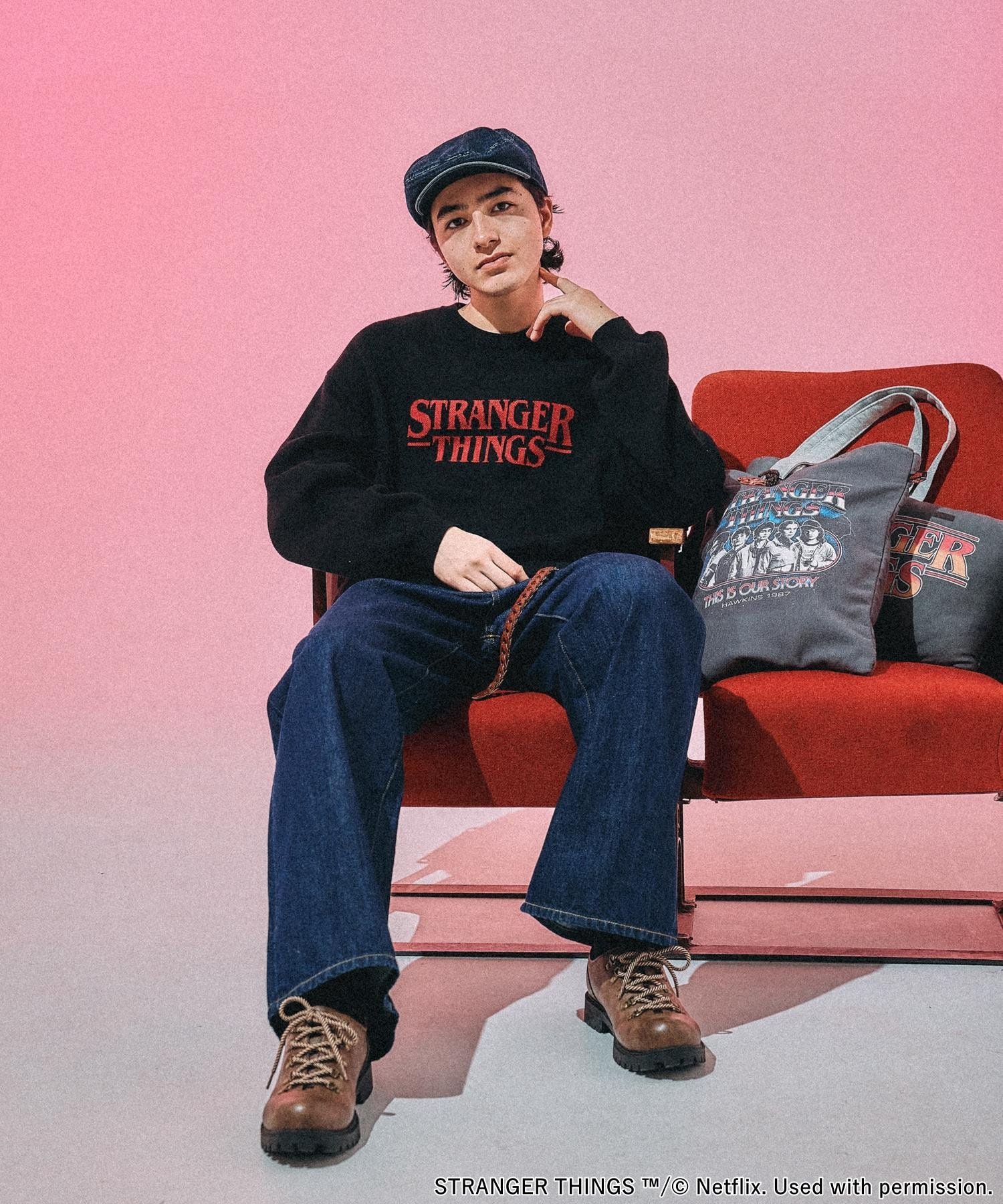 niko and ｜【STRANGER THINGS】コラボジャカードニットプル