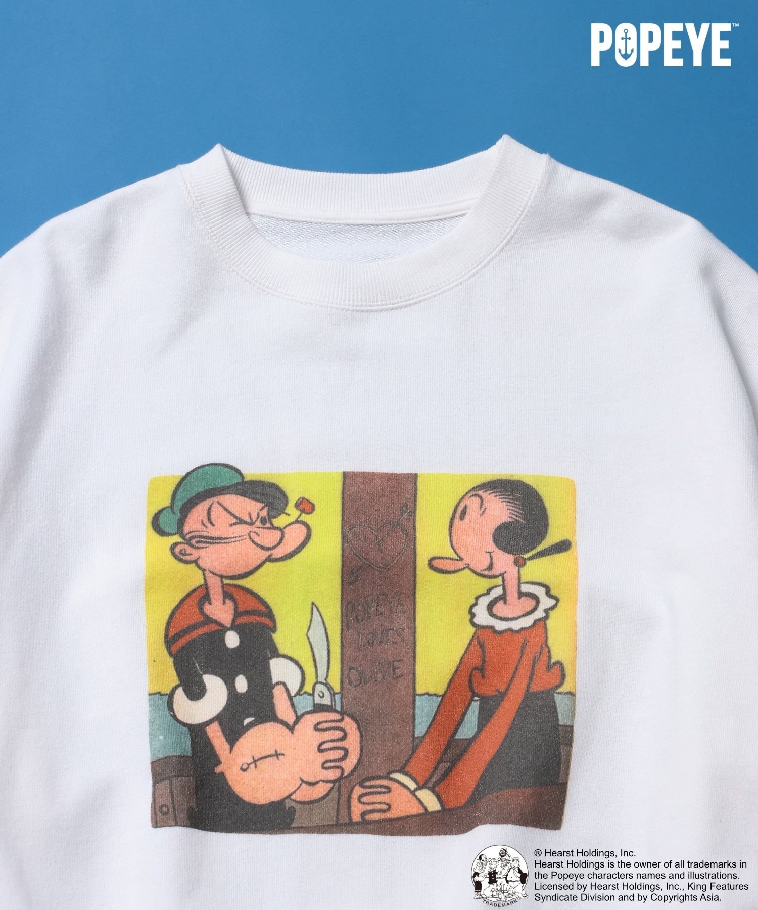 niko and ｜【POPEYE(TM)】CHARACTER PRINT SWEATSHIRT | Rakuten