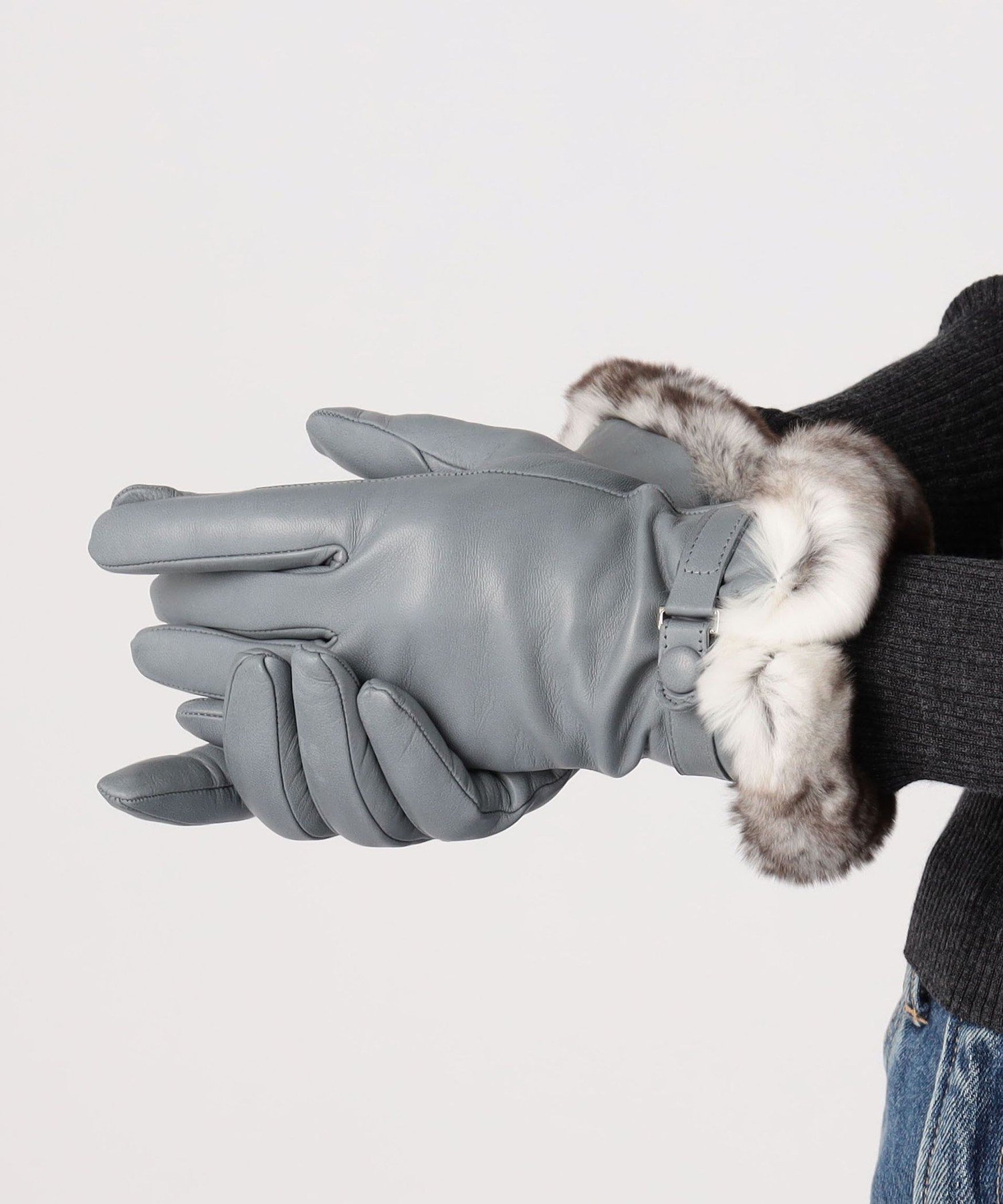 TOMORROWLAND｜Gala Gloves レッキスファー ベルテッド グローブ