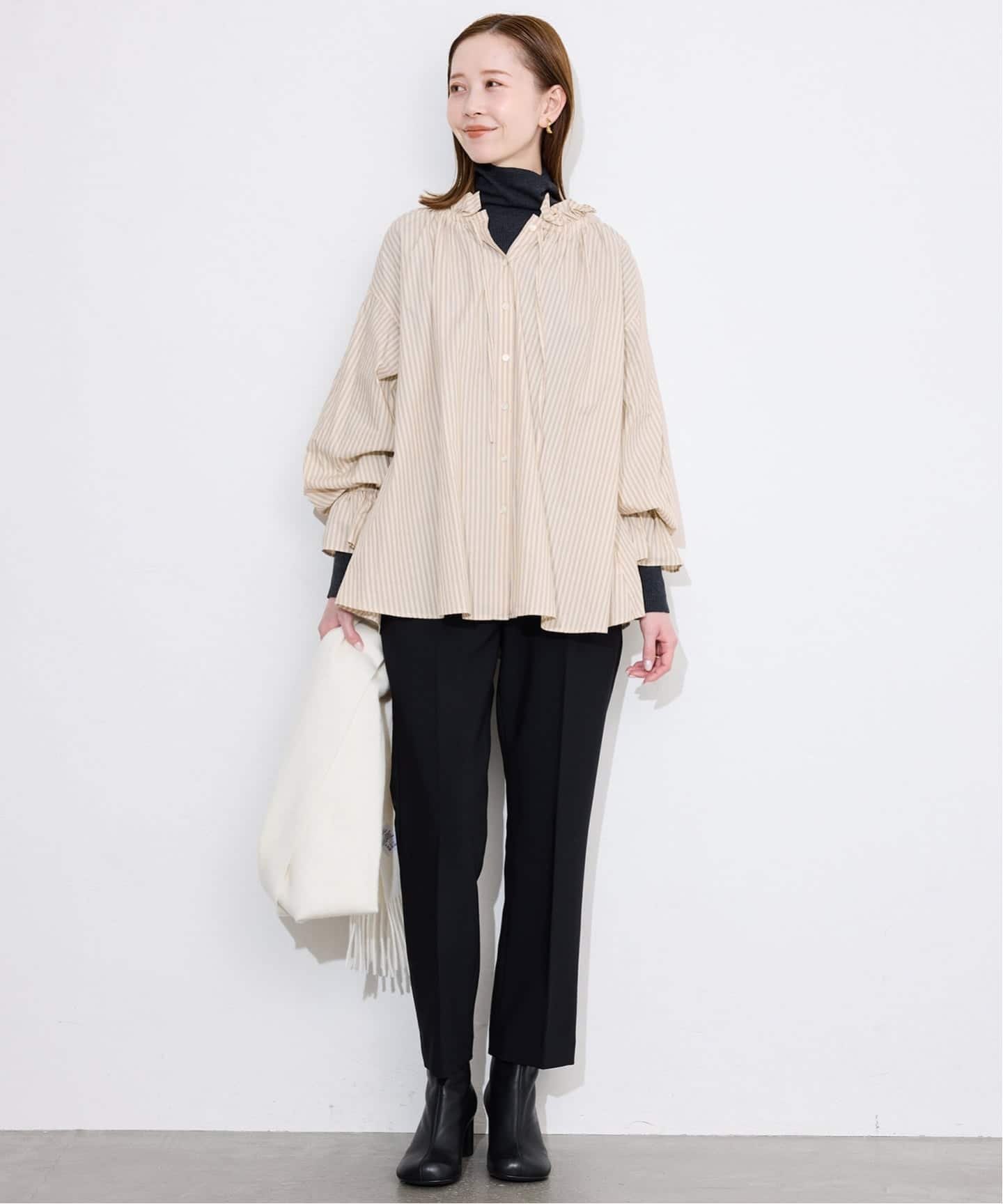 SLOBE IENA｜《一部WEB・店舗限定カラーあり》タイプライターフリル