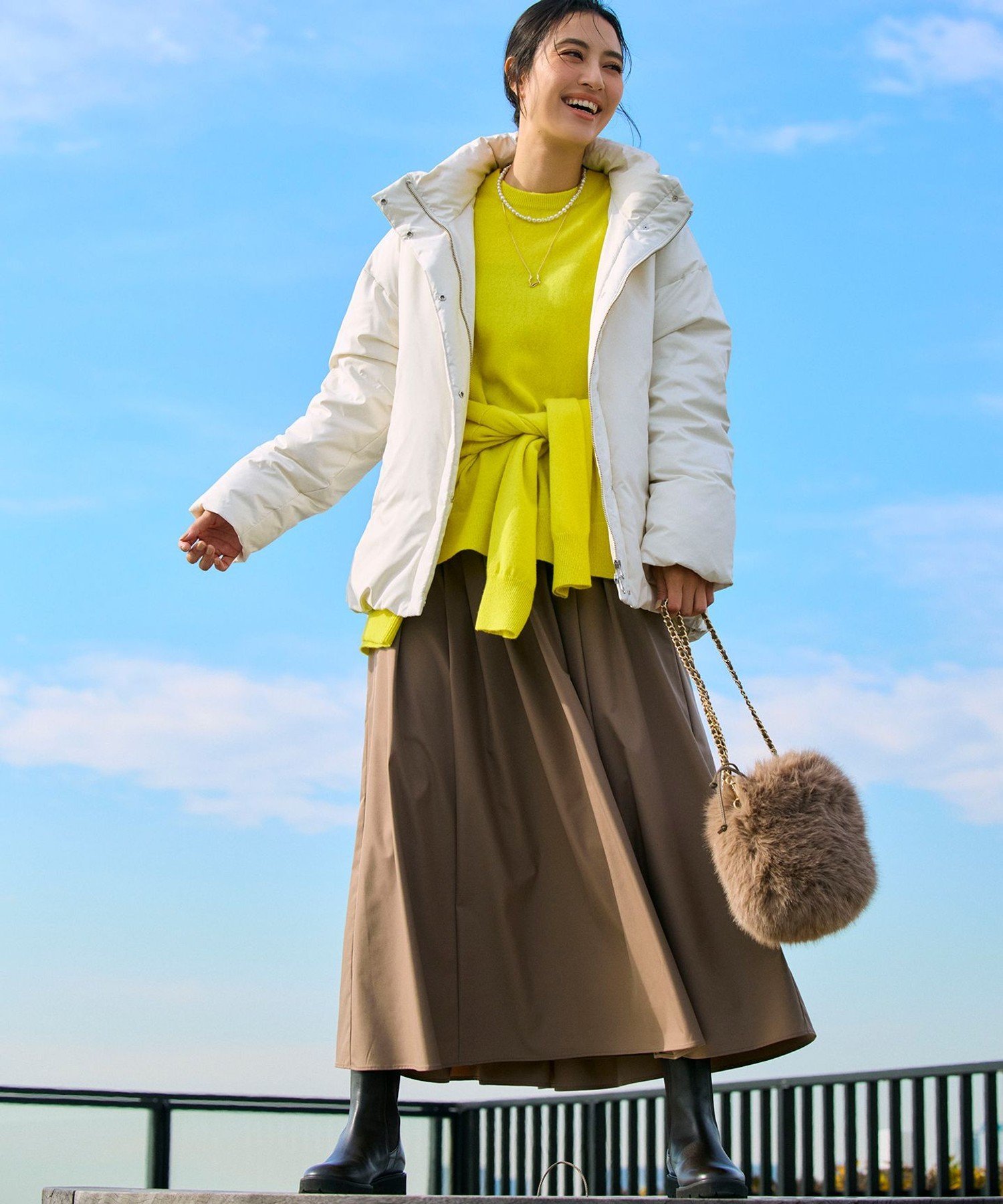 23区｜【見上愛さん着用/STORY掲載】ピュアカシミヤ クルーネック