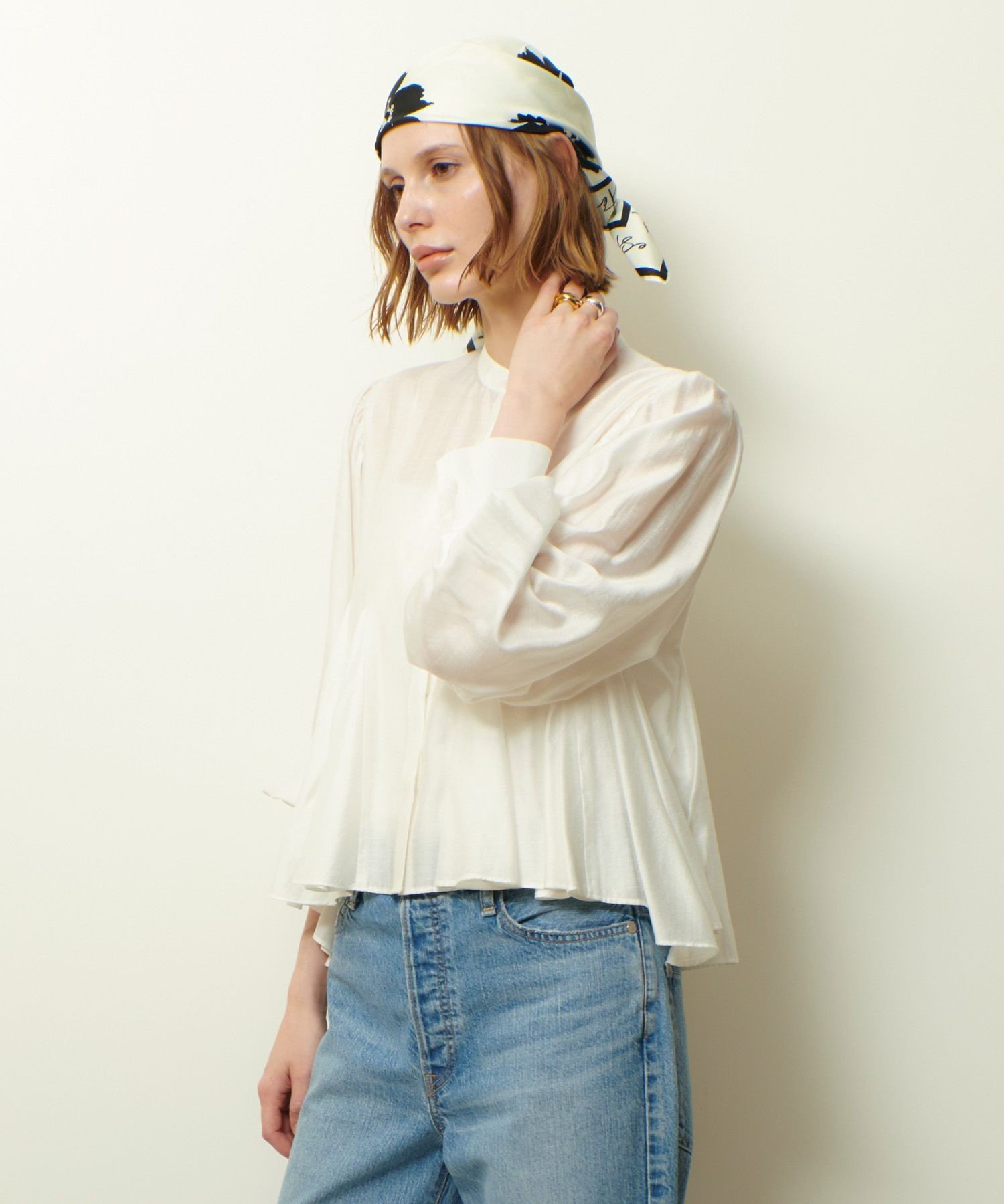 allureville｜ヘムマチフレアブラウス | Rakuten Fashion(楽天