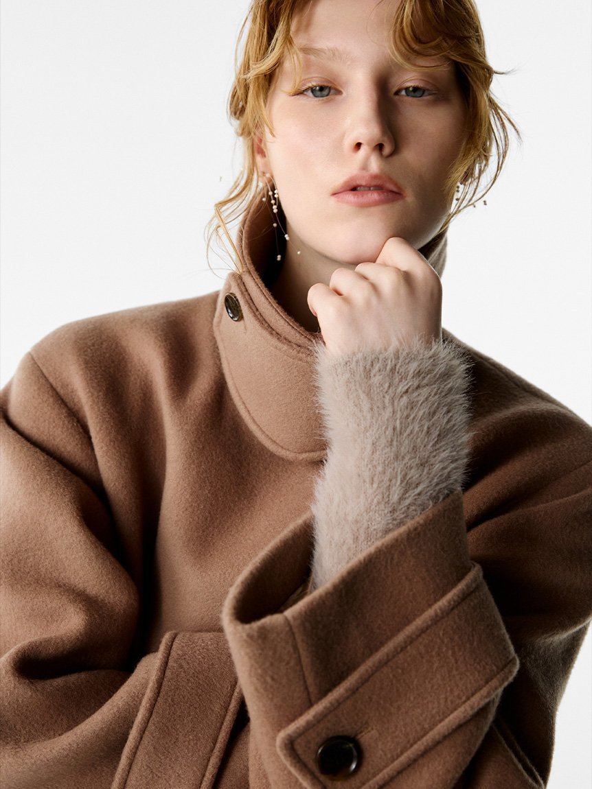 CELFORD｜Aラインウールミドルコート | Rakuten Fashion(楽天