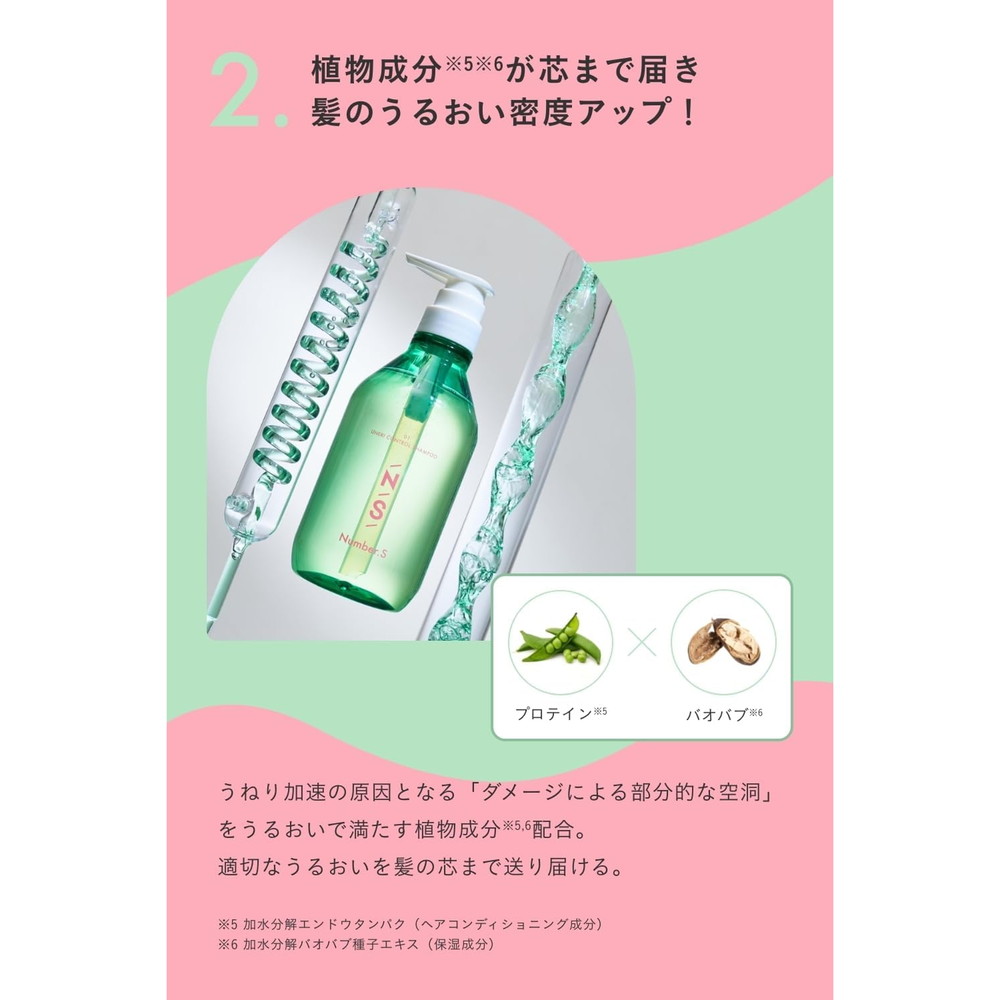 楽天市場】ナンバーエス うねりコントロール ヘアオイル 100ml : サン