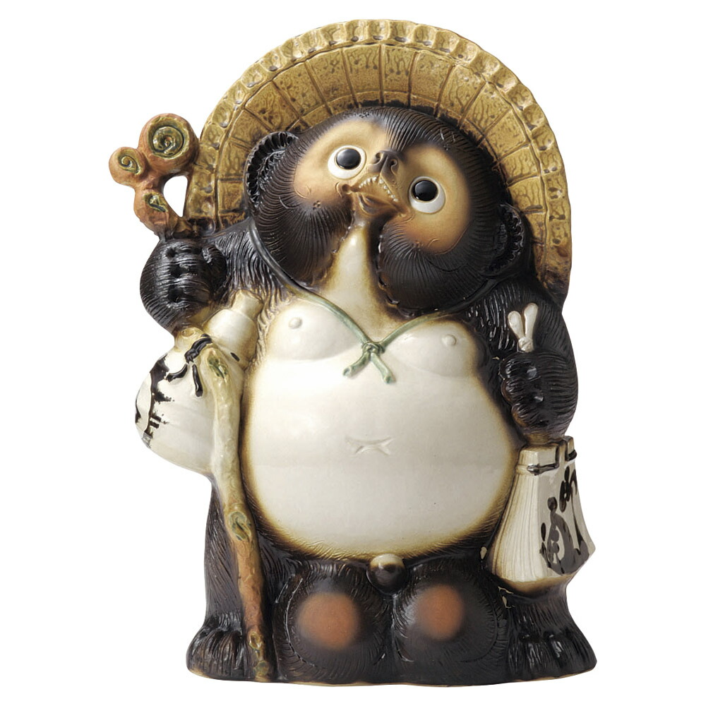 楽天市場】信楽 たぬき 20号 48x30x65cm 16.8kg信楽焼 しがらき狸の