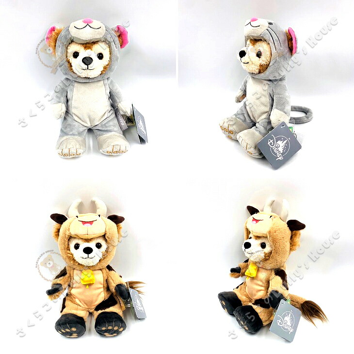 上海ディズニー限定 サマー ダッフィーの友達7人セット ぬいぐるみss