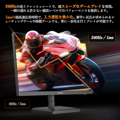 楽天市場】INNOCN ゲーミングモニター 24.5インチ 240Hz IPSパネル