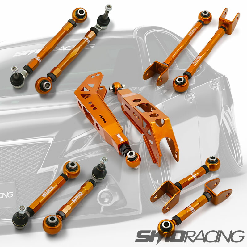 楽天市場】鬼キャン 18クラウン リア アーム 5点セット 車検OK マークX