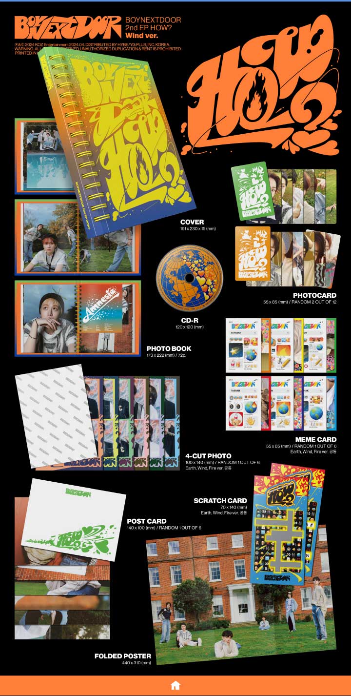 楽天市場】【2024/4/15 韓国発売】【予約】【3種セット】BOYNEXTDOOR