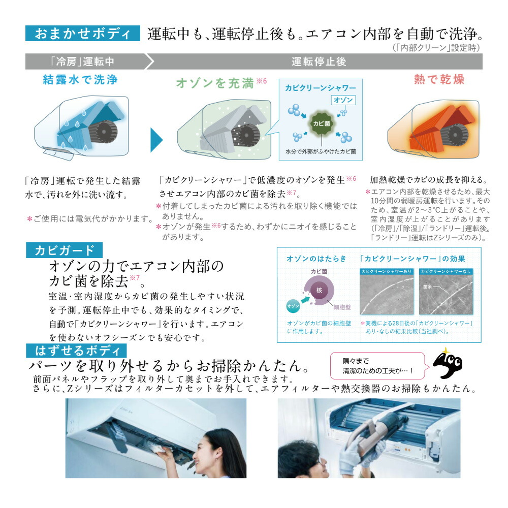楽天市場】【】三菱《MSZ-ZXV2525-W》(MSZ-ZXV2525-W-IN + MUZ-ZXV2525