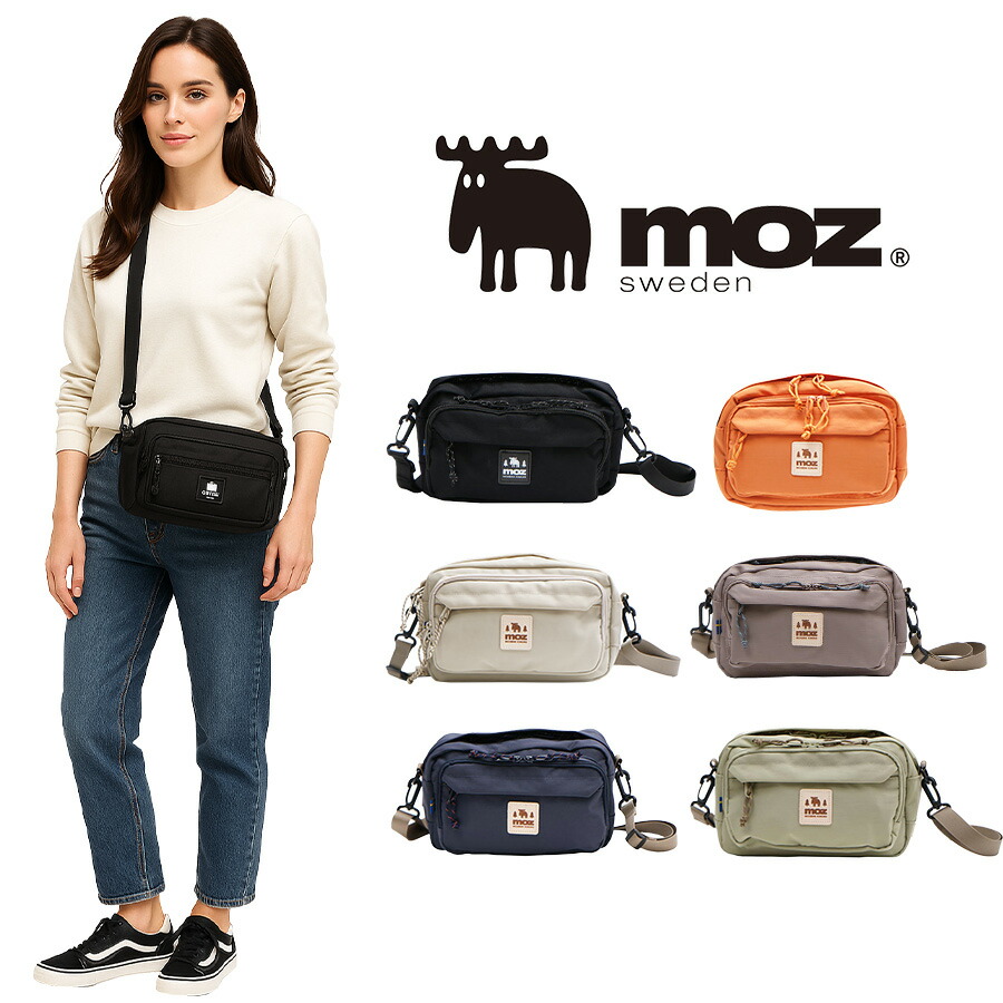 楽天市場】moz モズ ショルダーバッグ 横型ショルダー ウエストバッグ