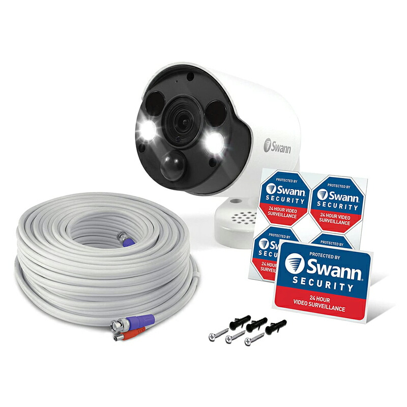 楽天市場】【日本正規代理店】Swann セキュリティカメラ 4K AHD