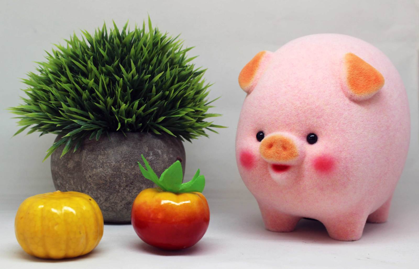 楽天市場】かわいいブタの貯金箱（ピンク）［アニマル 動物 豚 ブタ