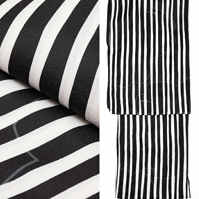 楽天市場】☆ストライプ☆ 洗える 縞 着物 【 M / L 袷 単衣