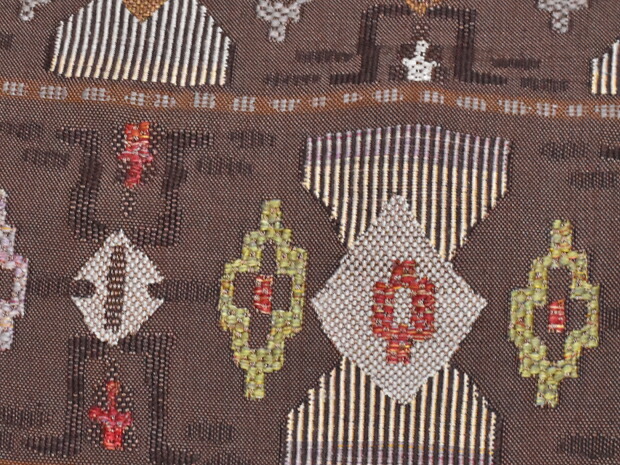 楽天市場】八寸帯 西陣織 帯屋捨松謹製 正絹 八寸名古屋帯 西陣帯【お