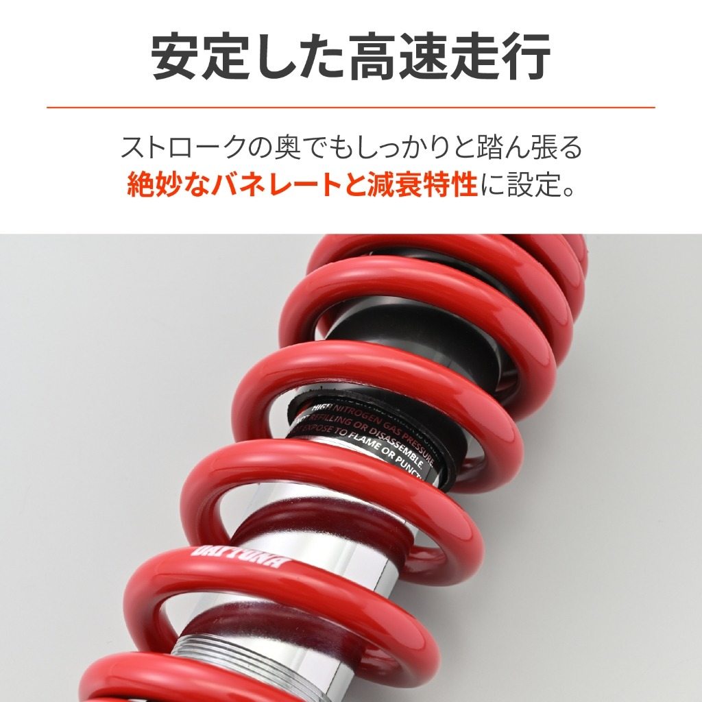 楽天市場】DAYTONA デイトナ コンフォートリアショック マジェスティS