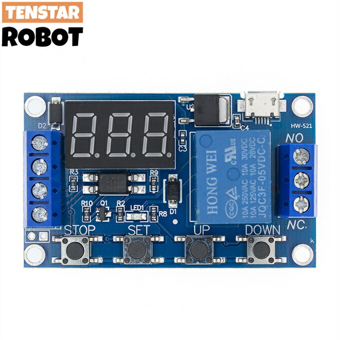 楽天市場】リレーモジュールスイッチトリガー、タイム遅延回路