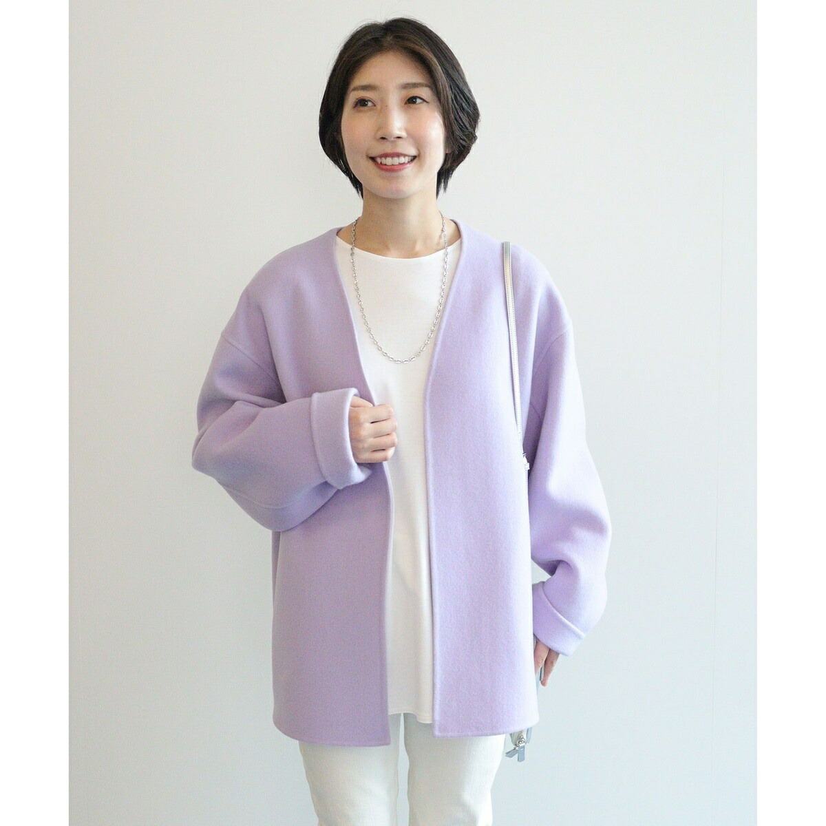 楽天市場】MANTECOリバー ショート コート／23区（23KU） : 丸井