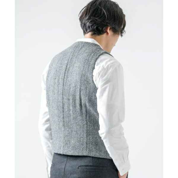 楽天市場】『XLサイズあり』ハリスツイードベスト／アーバンリサーチ