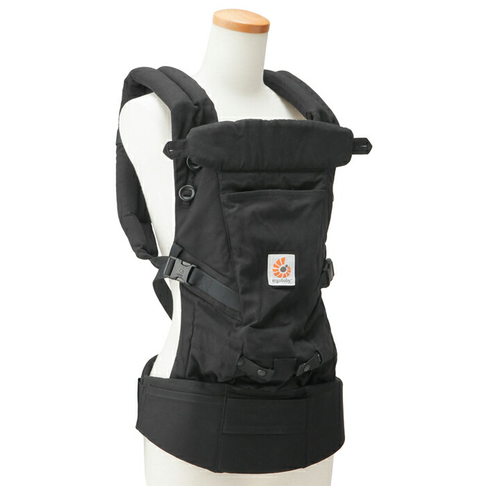 楽天市場】【Ergo baby ADAPT Baby Carrier Black】 エルゴベビー