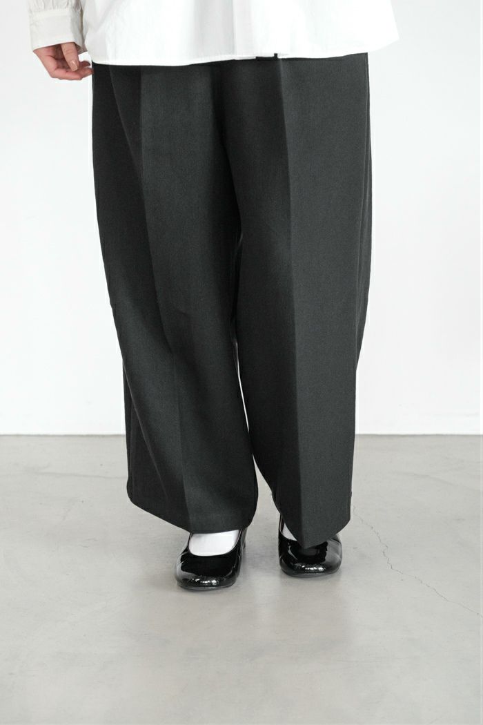 suzuki takayuki スズキタカユキ cropped wide pants(25AW) | T.T. GARRET