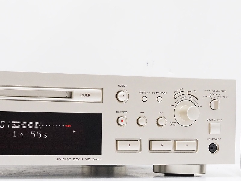 2026年最新TEAC ♯ TEAC ティアック MDデッキ MD-5 MKII シルバー MD